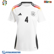 Fotballdrakt Herre Tyskland Jonathan Tah #4 Hjemmedrakt EM 2024 Kortermet